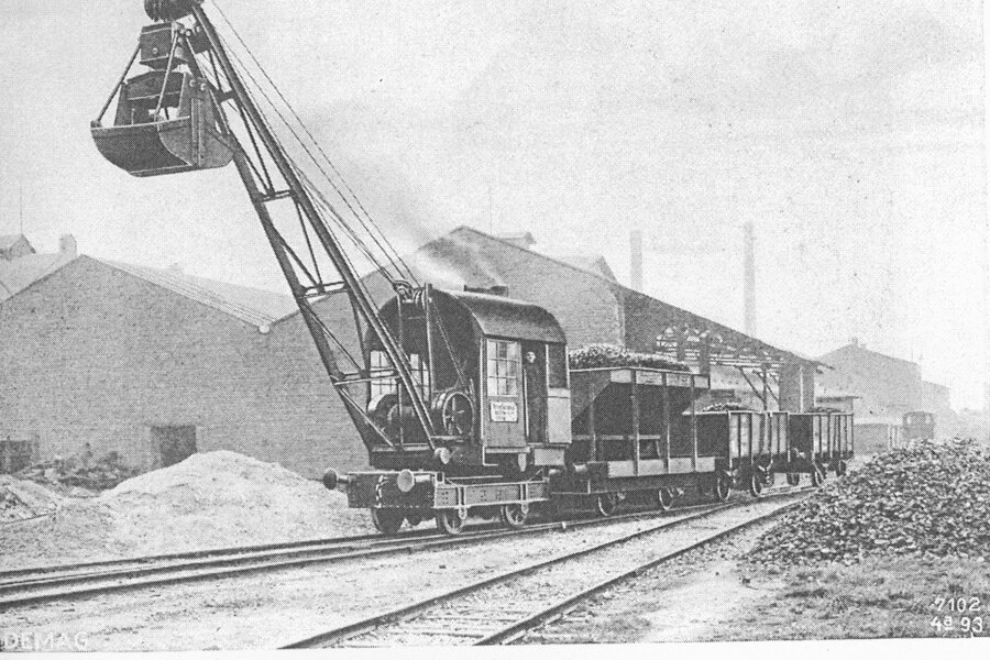 Abbildung 194 aus dem ersten Internationalen Eisenbahn-Kunstalbum