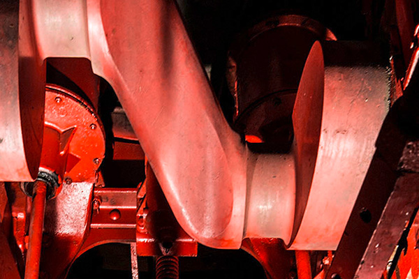Close up of the locomotive 18-612