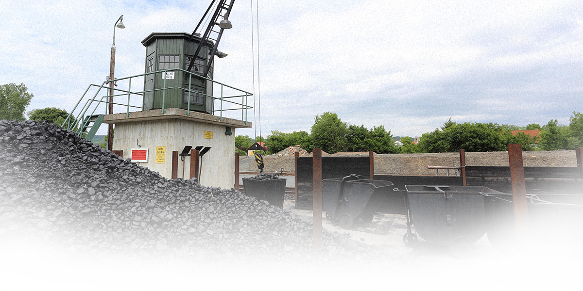 Coal yard in Neuenmarkt