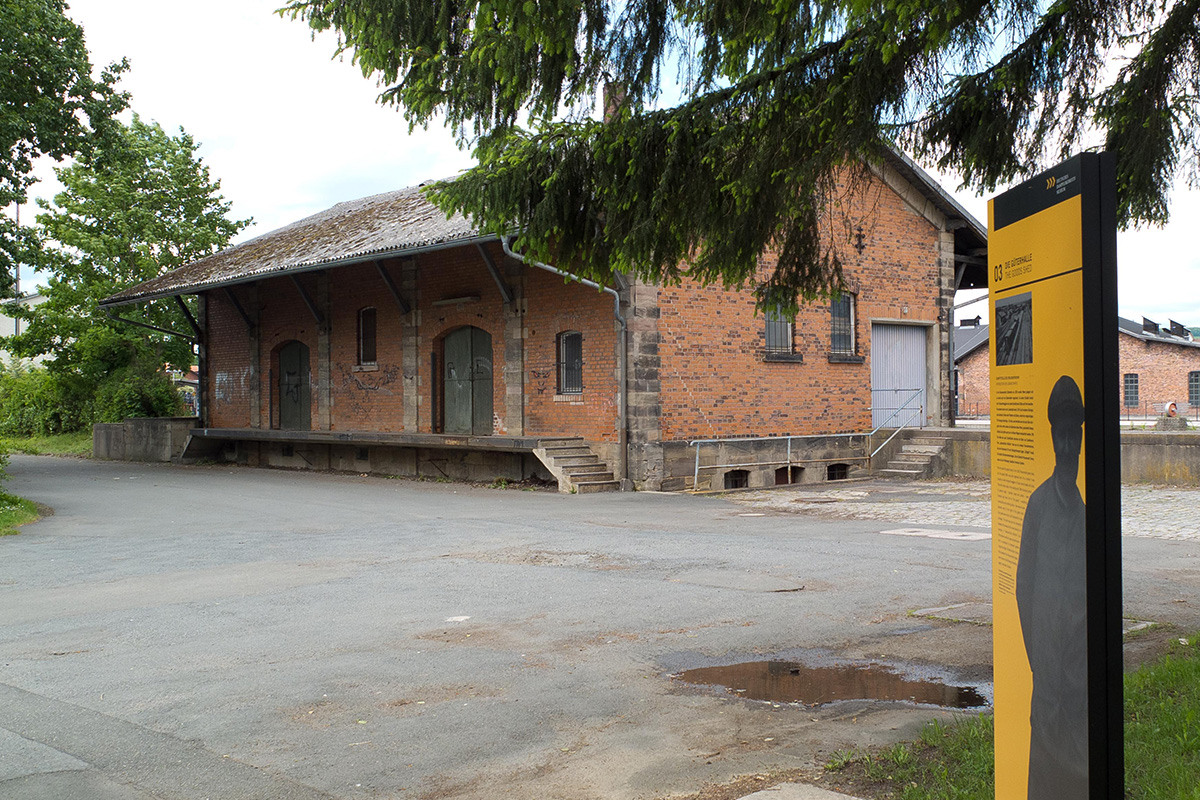 The goods shed as part of the tour