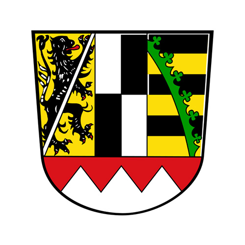 Coat of arms of the administrative region of Upper Franconia